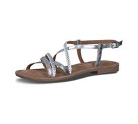 Tamaris Da.-Sandalette für Damen, silber, Größe 40 EU
