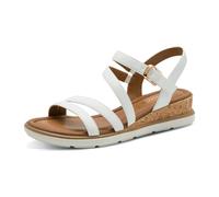 Tamaris Da.-Sandalette für Damen, weiß, Größe 39 EU