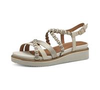 Tamaris Da.-Sandalette IVORY für Damen, beige, Größe 36 EU