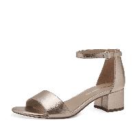 Tamaris Sandalette M2820142 Damen Gold mit Blockabsatz Größe 38