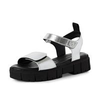 Tamaris Sandalette Damen Blockabsatz metallic,EU 41