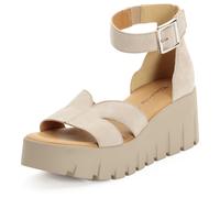 Tamaris - Da.-Sandalette taupe - Gr. - 40