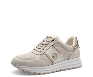 Tamaris Da.-SchnÃ¼rer für Damen, beige, Größe 38 EU