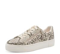 Tamaris Damen Sneaker Low, beige, 39 EU