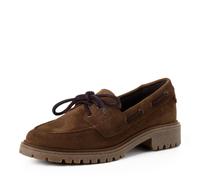 Tamaris Damenschuhe Sportliche Schnürer BROWN BROWN - Gr. - 36