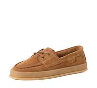 Tamaris Damen Moccassin flach Leder, braun, 41 EU