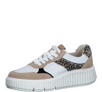 Tamaris Da.-Schnürer für Damen, beige, Größe 37 EU