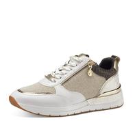 Tamaris Da.-Schnürer für Damen, beige, Größe 38 EU
