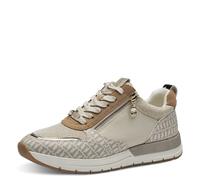 Tamaris Da.-Schnürer für Damen, beige, Größe 40 EU