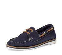 Tamaris Da.-Schnürer für Damen, blau, Größe 43 EU
