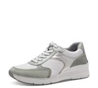 Tamaris Da.-Schnürer für Damen, grün, Gr. 40 EU