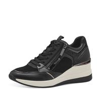 Tamaris Da.-Schnürer für Damen, schwarz, Größe 38 EU