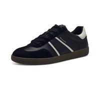 Sneaker TAMARIS Gr. 41, schwarz (schwarz, kombiniert) Damen Schuhe Sneaker Freizeitschuh, Halbschuh, Schnürschuh mit gepolstertem Schaftrand (53624611-41) schwarz, kombiniert