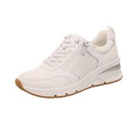 Tamaris Sneaker 1-23721-42 171 Damen weiß/silber vegan schmal Größe 35