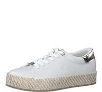 Tamaris Da.-Schnürer für Damen, weiß, Größe 38 EU