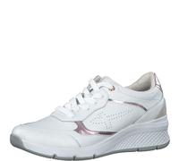 Tamaris Comfort Schuhe Sneaker weiß rose Leder 8-83713-20 - Größe 40