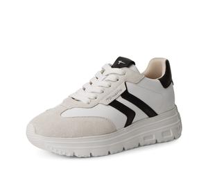 Tamaris Da.-Schnürer für Damen, weiß, Größe 40 EU