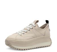 Tamaris Damen Sneaker Low, beige, 38 EU