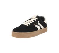 Tamaris Damen Low 1-23723-44 Sneaker, Black/FUR, 40 EU