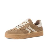 Tamaris Schnürer Damen sportlich beige,EU 38