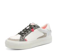 Tamaris - Da.-Schnürer white/silver - Gr. - 38