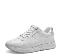 Tamaris - Da.-Schnürer white uni - Gr. - 41