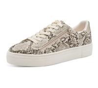 Tamaris Damen Sneaker BEIGE SNAKE – beige – Gr. 38