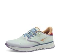 Slip-On Sneaker TAMARIS "Nowana", Damen, Gr. 40, grün (mint kombiniert), Lederimitat, Synthetik, Textil, unifarben mit Farbeinsätzen, Schuhe, Freizeitschuh, Halbschuh, Slipper mit Ortholite-Ausstattun