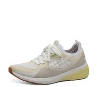 Tamaris Da.-SchnürerModel 2377044 für Damen, weiß, Größe 37 EU