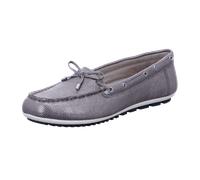 Tamaris Da.-Slipper 1-1-24603-24/918 PEWTER SNAKE FS 2020 für Damen, silber, Größe 41 EU