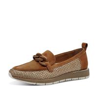 Tamaris Da.-Slipper Kette für Damen, braun, Größe 38 EU