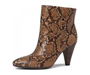Tamaris Da.-Stiefel 1-1-25301-34/487 NUT SNAKE FS 2020 für Damen, animal, Größe 36 EU