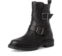 Tamaris Damen Stiefelette Leder bequem; BLACK, EU 38
