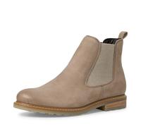 Tamaris Damen Klassische Ballerinas, Frauen Flats,TOUCHit-Fußbett,Slip-ons,klassisch elegant,Ballerinen,Pumps,Halbschuhe,Slipper,Taupe NUBUC,37 EU