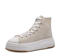 Tamaris Plateau Boots beige weiß Vegan 25216 - Größe 42