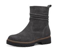Tamaris Damen Stiefelette Leder – bequem – dunkelgrau Größe 37