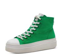 Tamaris Damen Sneaker High Canvas Vegan; Green/grün; 39
