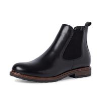 Tamaris Damenschuhe Klassische Stiefeletten BLACK LEATHER BLACK LEATHER - Gr. - 37