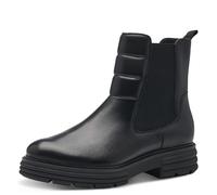 Tamaris Damenschuhe Klassische Stiefeletten BLACK LEATHER BLACK LEATHER - Gr. - 37