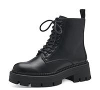 Tamaris Stiefeletten Combat Boots TOUCHit-Fußbett Schwarz Gr. 37
