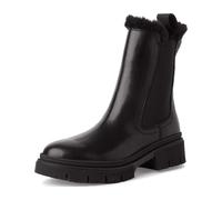 Tamaris Damenschuhe Klassische Stiefeletten BLACK LEATHER BLACK LEATHER - Gr. - 39