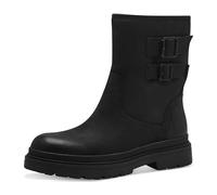 TAMARIS COMFORT Damen Winterstiefel ohne Absatz Gefüttert Wasserabweisend, Schwarz (Schwarz), 42 EU