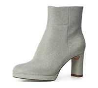 Tamaris Da.-Stiefel für Damen, silber, Größe 39 EU