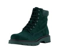 Tamaris Lace Up Boots Stiefel grün Leder 1-25909-41 - Größe 40