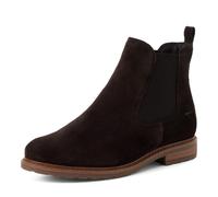 Tamaris Stiefelette Veloursleder Mocca - 39