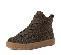 Tamaris - Da.-Stiefel olive leopard - Gr. - 38