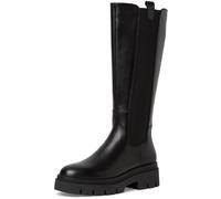 Tamaris Damen Stiefel Modell 2560841 Glattleder Schwarz Größe 38