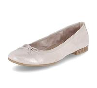 Tamaris Ballerina mit feinem Metallic-Schimmer, grau, size=38 (5)