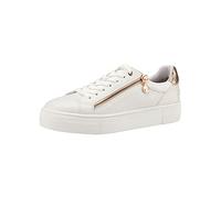 Tamaris Damenschuhe Sportliche Schnürer WHT/ROSEGOLD C WHT/ROSEGOLD C - Gr. - 36