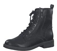 Tamaris Damen Ankle Boots, Frauen Stiefeletten,TOUCHit-Fußbett,uebergangsschuhe,uebergangsstiefel,flach,Boots,Stiefel,Bootee,Black,37 EU